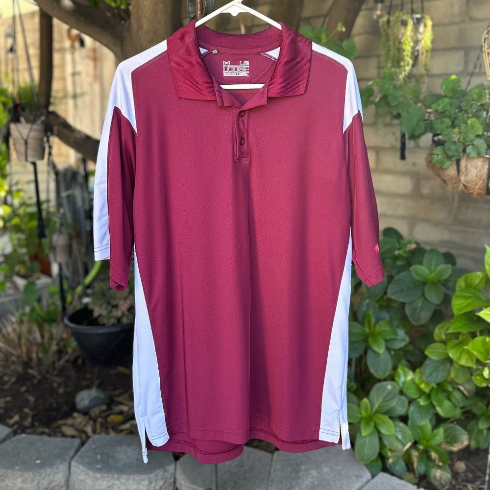 Under Armour Heat Gear Golf Polo Shirt, size large